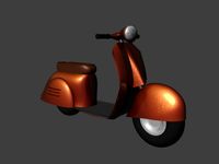 Scooter 3D Model