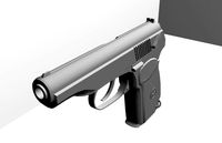 Makarov pistol PM 3D Model