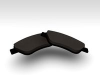 Brake pads 3D Model