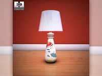 Ashley Mell Table Lamp 3D Model