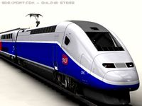 TGV Duplex 3D Model