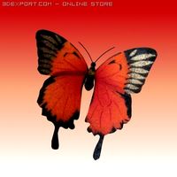 Animated butterfly 3D Model