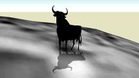 Toro en Alfajarín