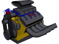 Hemi V8 Engine