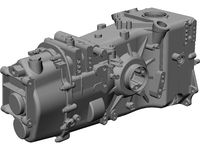 Gearbox Sadev FTR 200 3D CAD Model
