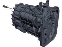 Gearbox Sadev BV SC90-20-150 EVO 3D CAD Model