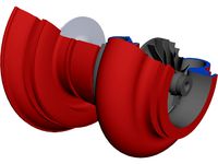 Turbocharger 3D CAD Model