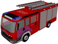 Mercedes-Benz Atego Brandweer Fire Truck