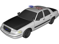 Ford Crown Victoria NYPD Police