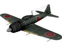 A6M Zero Ground Camo