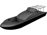 Boat 3D CAD Model