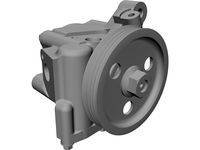 Power Steering Pump Honda Prelude H22A (1993-2001) 3D CAD Model