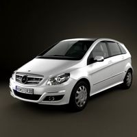 MercedesBenz B Class 2010 3D Model