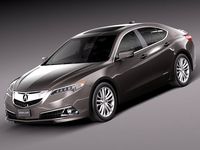 Acura TLX 2015 3D Model