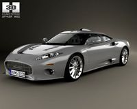 Spyker C8 Aileron 2008 3D Model