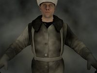 Russian Officer 3D Model