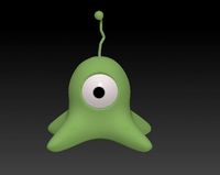 Extraterrestrial 3D Model