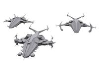Cobra ships pack 3D Model