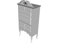 Highboy Furnished