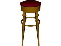 Barstool Brass