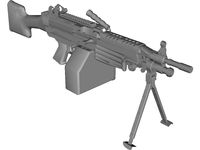 M249 Machine Gun