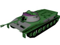 PT-76 Amphibious Tank