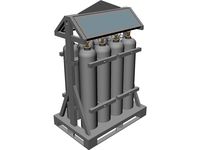 Acetylene 8x41L 3D CAD Model