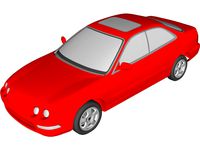 Honda [Acura] Integra Sedan [+Interior] (1994)