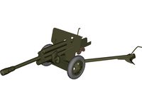 ZIS-3 WW2 Field Cannon