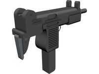 Uzi 3D CAD Model
