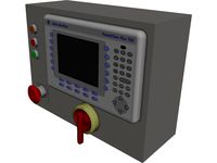Allen-Bradley PanelView Plus 700 Tester 3D CAD Model