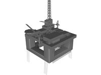 Oil Platform Troll C