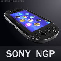 PSP Vita 3D Model