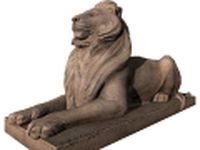 Statue of lion 3D Model