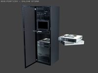 Server 3D Model