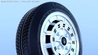 Merak SS wheel 3D Model