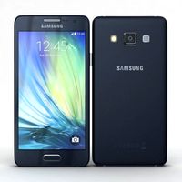 Samsung Galaxy A3 and A3 Duos Black 3D Model