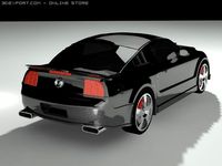 Ford Mustang 3D Model