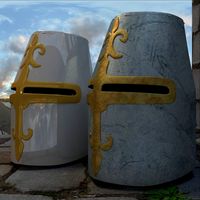 3D Model Great Helm 3D Model