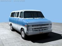 Chevy Sports Van 3D Model