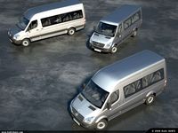 Mercedes Sprinter Kombi Pack 3D Model