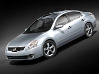Nissan Altima 2009 3D Model