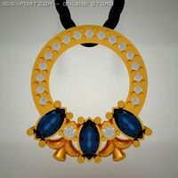 Pendant "Ring" 3D Model