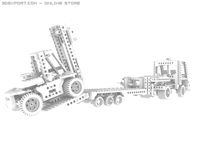 Lego Technic Forklift 3D Model