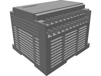 Mitsubishi PLC 3D CAD Model