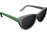 Glasses 3D CAD Model