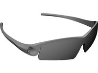 Glasses 3D CAD Model
