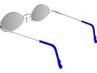 Glasses 3D CAD Model