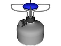 Gas Primus with Balloon for Outdoors