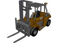 Forklift 3D CAD Model